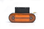 LED ADR mark.licht amber incl knipperlicht 12-24v 22cm kabel - Afbeelding 2