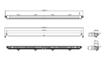 OZZ XB1 P52 zwart LED bar