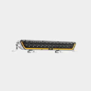 OZZ 88224 LED-verstraler met zwarte aluminium behuizing en transparante lens