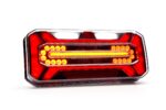 LED achterlicht Black rechts met 7-Pin AMP connector voor aanhanger