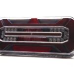 Zwart LED achterlicht IP68 waterdicht voor aanhanger en trailer