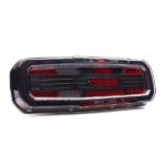 LED Trailerlamp Black links 12-24v 7-PIN's AMP