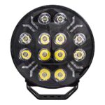 TRALERT verstraler met transparante lens en amber dagrijverlichting