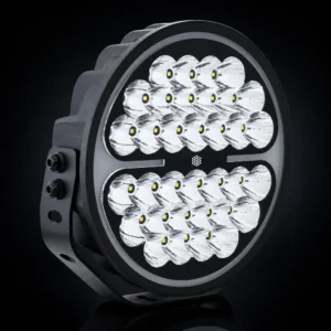 Nova Series LED verstraler zwart 150w met amber dagrijverlichting en flitsfunctie