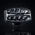 Tralert Atlas 320 zwarte LED-verstraler met R65 flitsunit, 60W