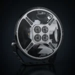 TRALERT LED verstraler chrome met amber dagrijverlichting voor vrachtwagen, 12.000 lumen