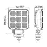 LED ADR ECE-R23 werklamp 6591lm | 9-30v | 400cm kabel - Afbeelding 10