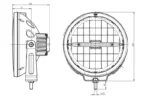 LED verstraler - witte ring dagrijverlichting 12-24v | WD-5051-870 ECO-WD-5051-10