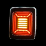 Horpol LZD 2878/Graphite achterlicht rood amber zonder reflector IP68