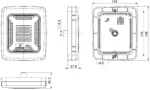 Compact LED achterlicht Horpol LZD 2878/Graphite chrome voor aanhanger