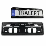 Horpol RTR 3369 portatarga a LED nero con luce targa e fanale retromarcia, MK-1930