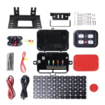 TRALERT CTRL-4PAD bedieningspaneel met aluminium behuizing en app-bediening