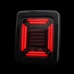 Zwart LED achterlicht Horpol LZD 2875/Graphite uit de CUBE serie