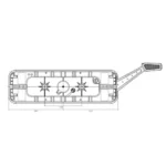 Rechts | LED Trailerlamp 24v | Full LED Canbusproof | 7-PIN AMP connector | VC-7012B7-FT-700-146 P AMP 7 PIN-VC-7012B7-8