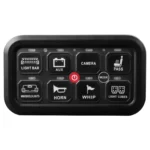 TRALERT CTRL-8PAD accessoire schakelpaneel voor 12-24v professionele verlichting