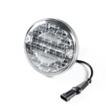 TRALERT VR-140-3S2 rundes LED-Rückfahrlicht 12-24v mit 3P-SuperSeal-Stecker