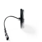 Rundes schwarzes LED-Rücklicht TRALERT VMR-141-3S2 mit Rückfahrlichtfunktion