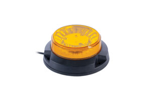 Fristom FT-152 3S S10ZL802 R65 Gyrophare LED orange, fixation à trois boulons, 12/24V