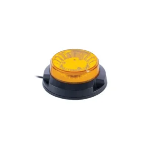 Fristom FT-152 3S S10ZL803 R65 Gyrophare LED rotatif orange à trois boulons 12/24V