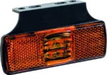LED markeerlicht amber 12/36V 1,5m. kabel superseal socket