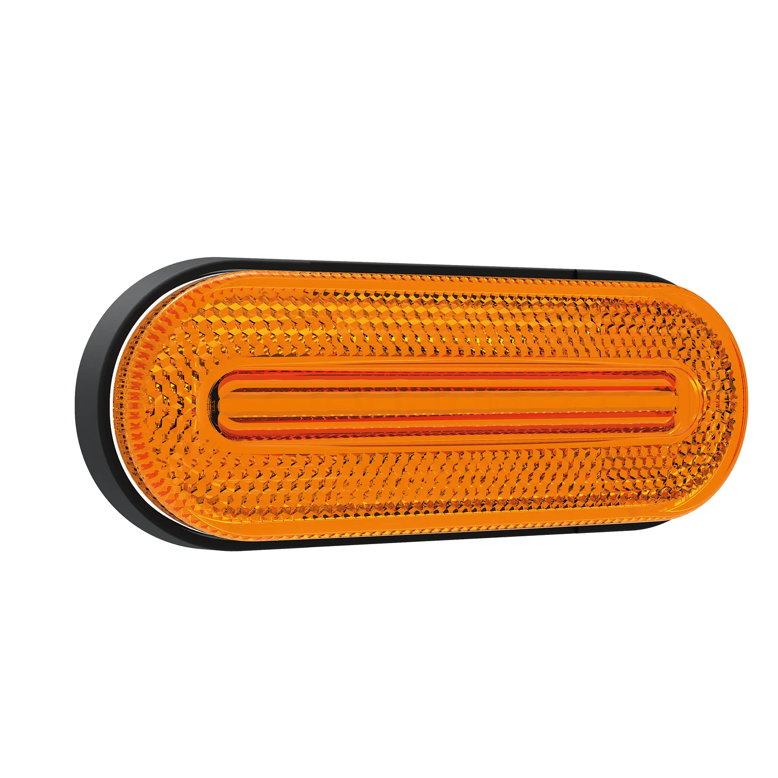 M10MV-700A-1 LED Umrissleuchte „ amber “, 12–36 V, 1,2 m Kabel + SuperSeal – Bild 1