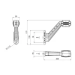 LED side marker light right 12-24v | MB-6002RWA-LD 2995-MB-6002RWA-6