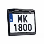 Fristom FT-265 MK-1850 vierkante LED kentekenplaathouder met verlichting en 150cm kabel